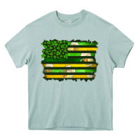 Arona st patrick's day american flag Heavy Core Tee - Artiststas