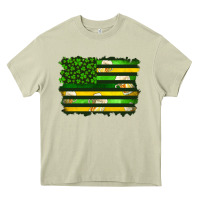 Mossy st patrick's day american flag Heavy Core Tee - Artiststas