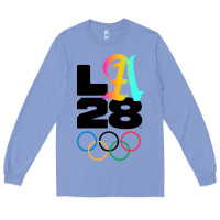 Colony Blue 2028 summer olympics Long Sleeve Tee - FloraArt