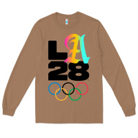 Toasted Coconut 2028 summer olympics Long Sleeve Tee - FloraArt