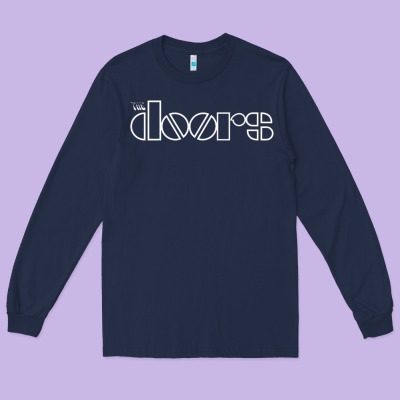 The 'doors Long Sleeve Tee Designed By Floraart