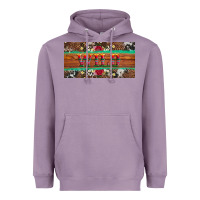 Western Wild And Floral Leopard  Cowhide Licanse Plate Heavyweight Hoodie | Teevron