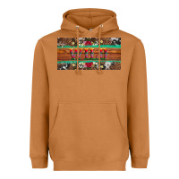 Meerkat western wild and floral leopard  cowhide licanse plate Heavyweight Hoodie - Artiststas