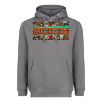 Storm western wild and floral leopard  cowhide licanse plate Heavyweight Hoodie - Artiststas