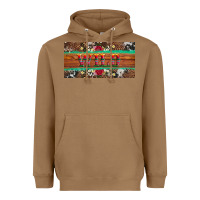 Toasted Coconut western wild and floral leopard  cowhide licanse plate Heavyweight Hoodie - Artiststas