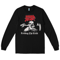 Black Morbid Angel, Morbid Angel vintage, Morbid Angel art, Morbid Angel pai Long Sleeve Tee - FloraArt
