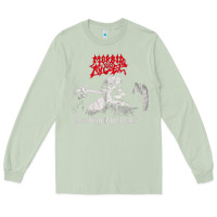 Matcha Morbid Angel, Morbid Angel vintage, Morbid Angel art, Morbid Angel pai Long Sleeve Tee - FloraArt