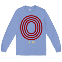 Colony Blue K Love 0 Long Sleeve Tee - FloraArt
