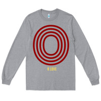 Heather Grey K Love 0 Long Sleeve Tee - FloraArt