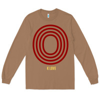 Toasted Coconut K Love 0 Long Sleeve Tee - FloraArt