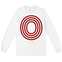 White K Love 0 Long Sleeve Tee - FloraArt