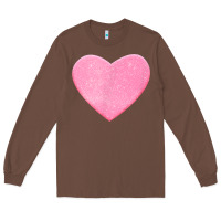 Chestnut Valentines Pink Heart Long Sleeve Tee - FloraArt