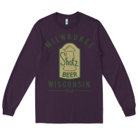 Plum shotz beer worn Long Sleeve Tee - FloraArt