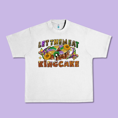 Let Them Eat King Cake Urban Heavy Tee Designed By Cowgirlartshop