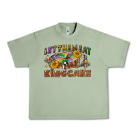 Oil Green let them eat king cake Urban Heavy Tee - CowGirlArtShop
