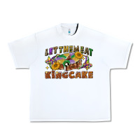 White let them eat king cake Urban Heavy Tee - CowGirlArtShop