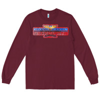 Burgundy the american honky tonk bar association, distressed   garth brooks Long Sleeve Tee - FloraArt