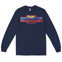 Navy the american honky tonk bar association, distressed   garth brooks Long Sleeve Tee - FloraArt
