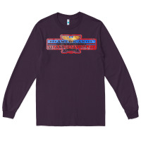 Plum the american honky tonk bar association, distressed   garth brooks Long Sleeve Tee - FloraArt