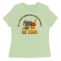 Matcha In a World Where You Can Be Anything Bee Kind Ladies Tee - Bettercallsaul