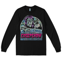 Black creepshow 1 Long Sleeve Tee - FloraArt
