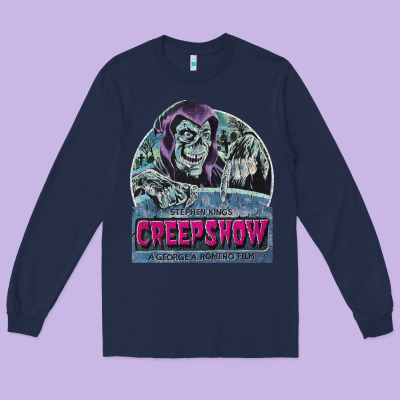 Creepshow 1 Long Sleeve Tee Designed By Floraart