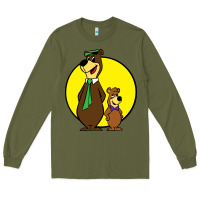 Army Green boo boo Long Sleeve Tee - FloraArt