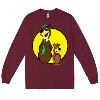 Burgundy boo boo Long Sleeve Tee - FloraArt