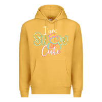 Mustard l am snow cute Premium Hoodie - CowhideDigitalArt