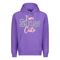 L Am Snow Cute Premium Hoodie | Teevron
