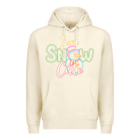 Sandshell l am snow cute Premium Hoodie - CowhideDigitalArt