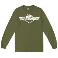 Army Green legs diamond Long Sleeve Tee - FloraArt