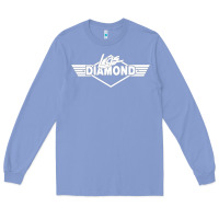 Colony Blue legs diamond Long Sleeve Tee - FloraArt
