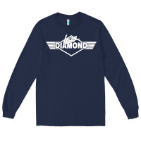 Navy legs diamond Long Sleeve Tee - FloraArt