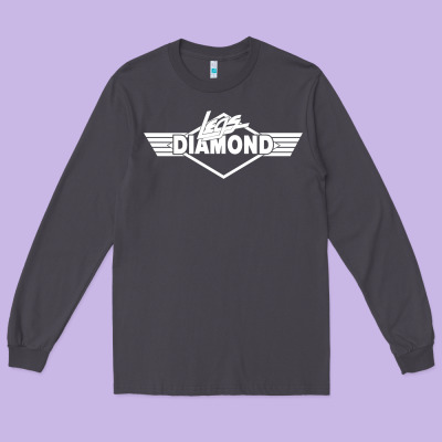Legs Diamond Long Sleeve Tee Designed By Floraart