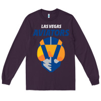 Plum las vegas aviators Long Sleeve Tee - FloraArt