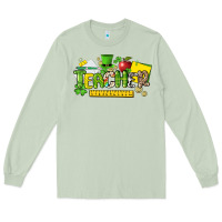 Matcha Teacher St. Patrick's Day Long Sleeve Tee - HowdyJamesFarm