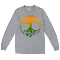 Heather Grey tree of life merch Long Sleeve Tee - trangStudio