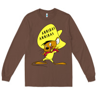 Chestnut speedy gonzales arriba Long Sleeve Tee - FloraArt