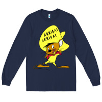 Navy speedy gonzales arriba Long Sleeve Tee - FloraArt