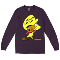 Plum speedy gonzales arriba Long Sleeve Tee - FloraArt