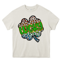Cream lucky st patrick s day Heavy Core Tee - Artiststas