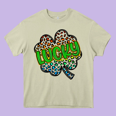 Lucky St Patrick S Day Heavy Core Tee Designed By Artiststas