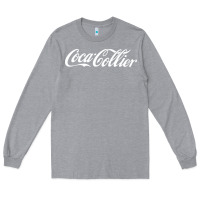 Heather Grey Coca Collier Long Sleeve Tee - FloraArt