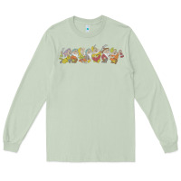 Matcha Snow White And The Seven Dwarfs Marching In Line Long Sleeve Tee - FloraArt
