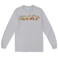 Moon Dust Snow White And The Seven Dwarfs Marching In Line Long Sleeve Tee - FloraArt
