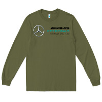 Army Green formula one team Long Sleeve Tee - FloraArt
