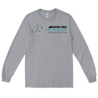 Heather Grey formula one team Long Sleeve Tee - FloraArt