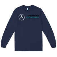 Navy formula one team Long Sleeve Tee - FloraArt