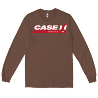 Chestnut case-ih Long Sleeve Tee - FloraArt